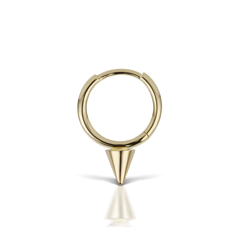 6.5mm Single Spike Ring /YG