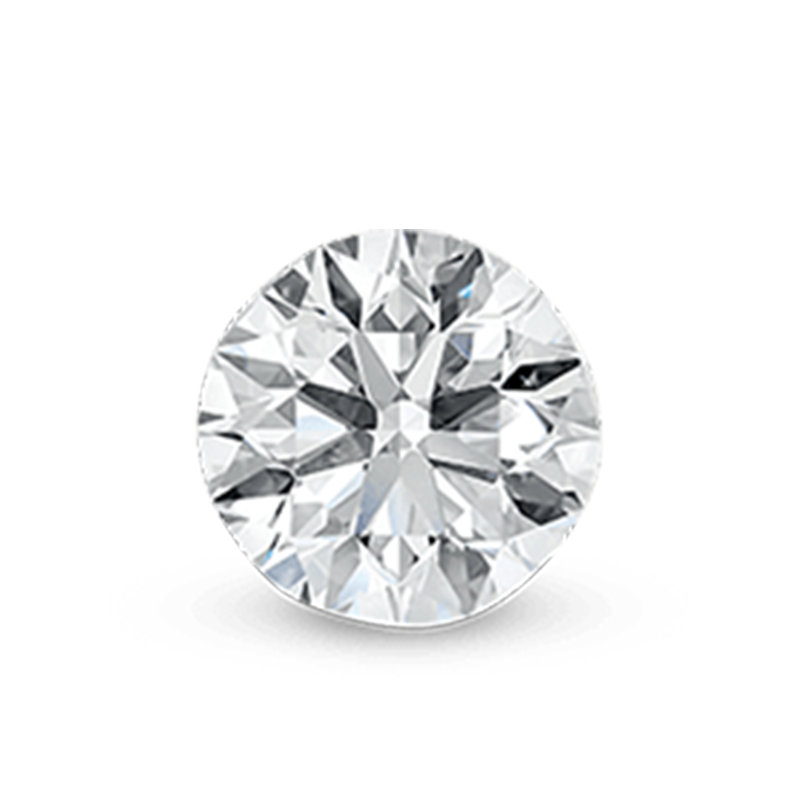 Invisible Set Diamond Threaded Stud /YG