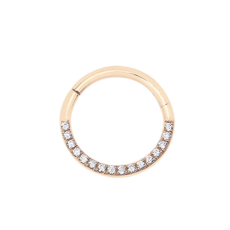 Diamond Hoop /YG