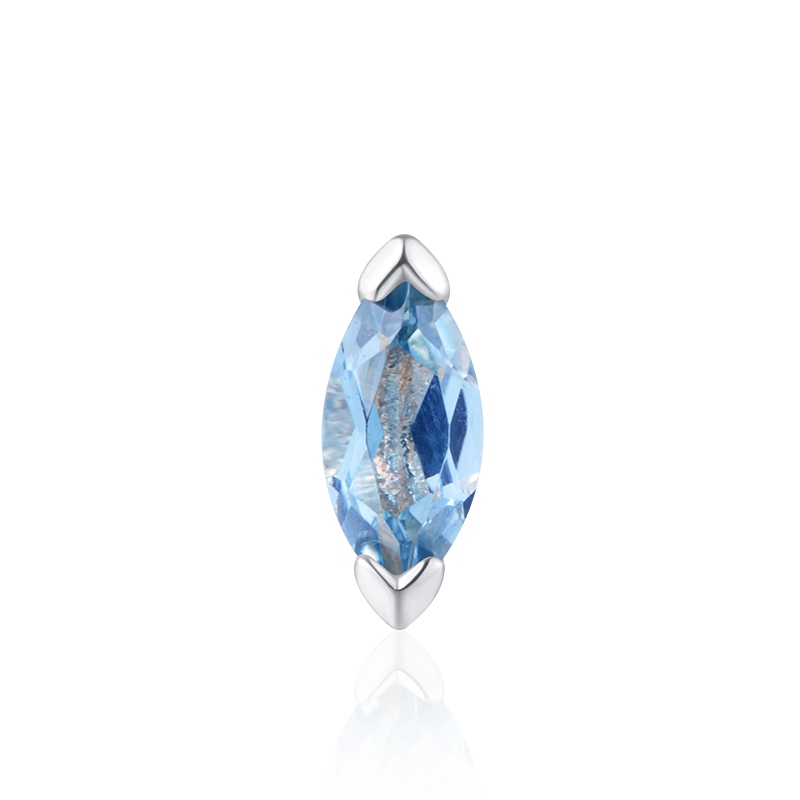 1.5x3mm Zuri Marquise London Blue Topaz /WG