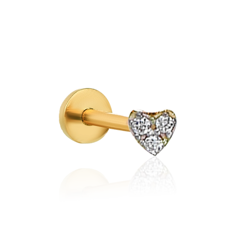 Love Mini Heart 8mm /YG