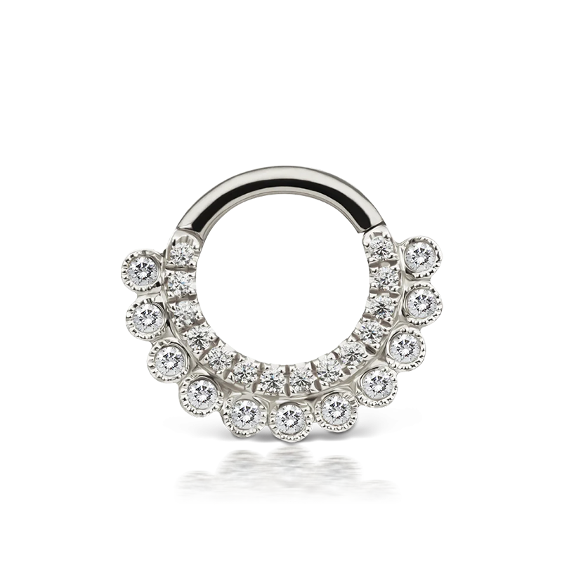 6.5mm Diamond Apsara Clicker /WG