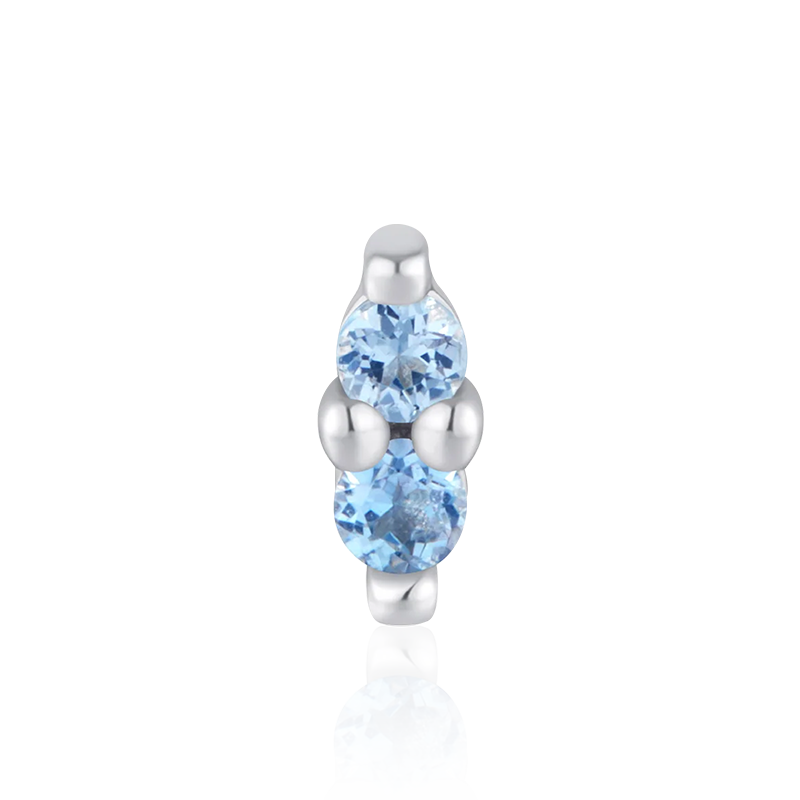 Mishka 2 London Blue Topaz /WG