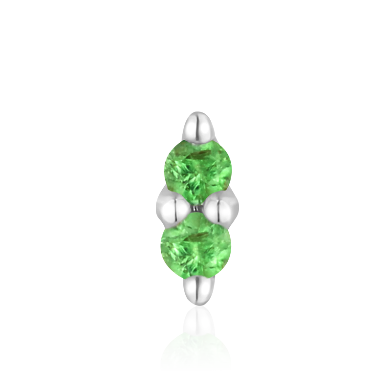 Mishka Prong 2 Tsavorite /WG