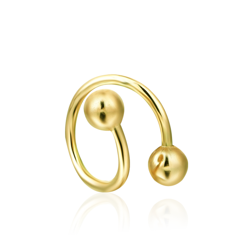 Spiral Double Ball 9mm /YG