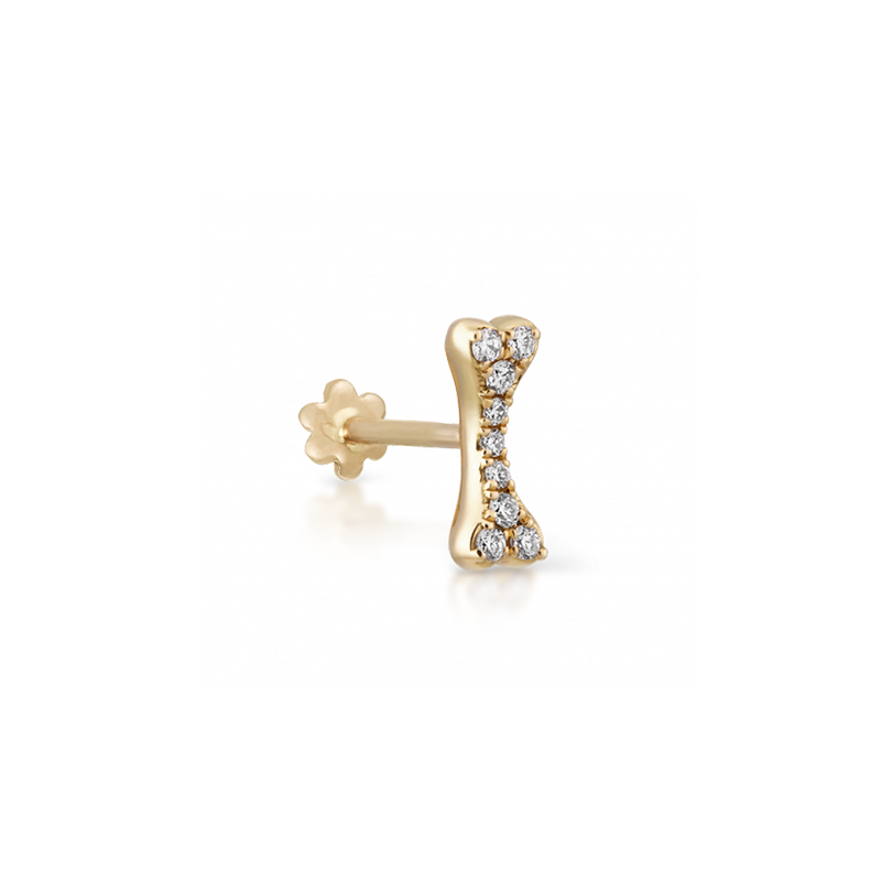 7mm Diamond Bone Threaded End