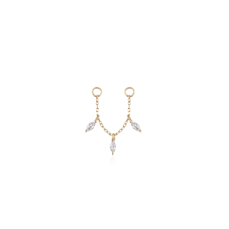 Lyric Chain CZ /YG