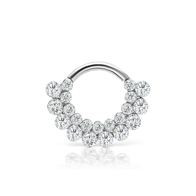 8mm Diamond Invisible Apsara /WG