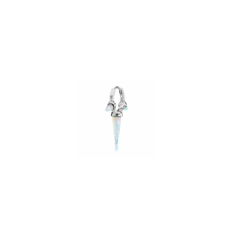 8mm Triple Long Opal Spike Clicker /WG