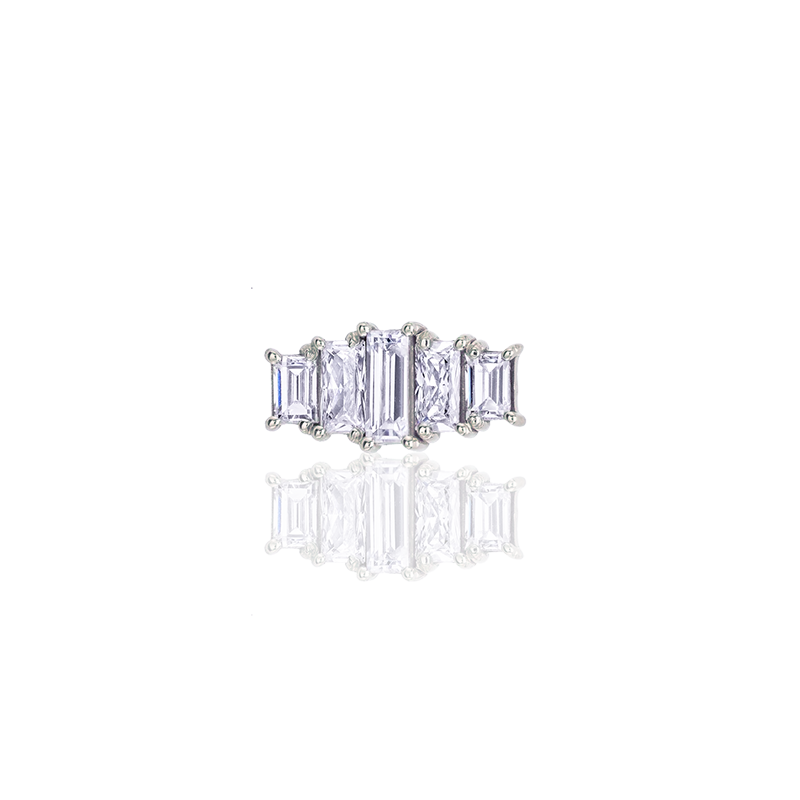 Clara CZ Threaded End /WG