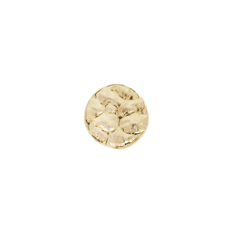 3mm Hammered Disk /YG