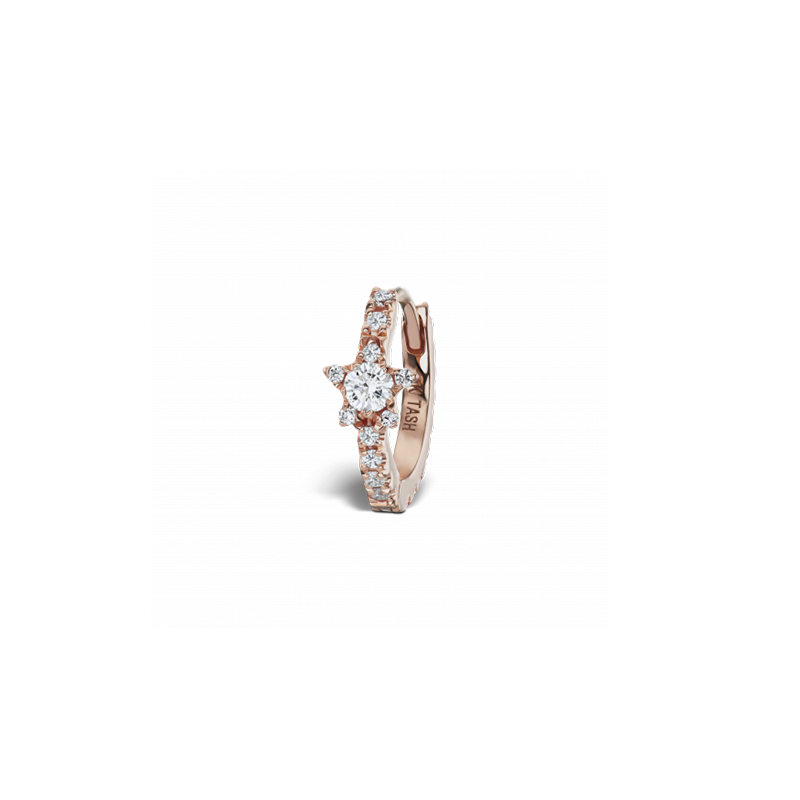 8mm Diamond Star Eternity Ring /RG