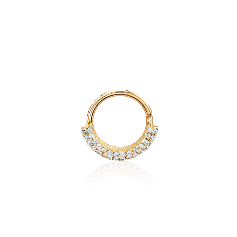 Double Dahlia CZ /YG