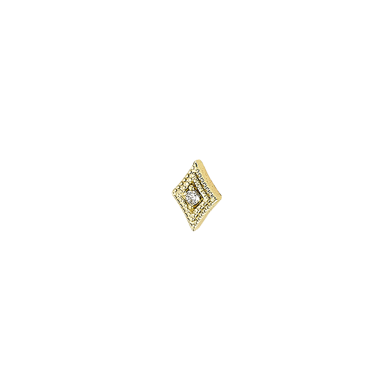Kite Shape Milgrain