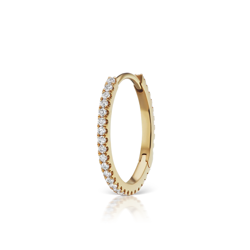 12.5mm Diamond Eternity Ring /YG