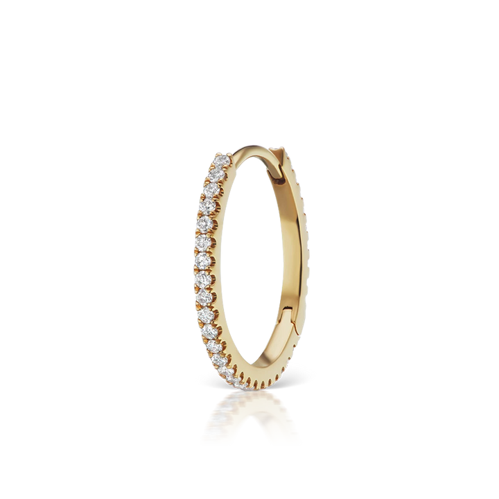 12.5mm Diamond Eternity Ring /YG