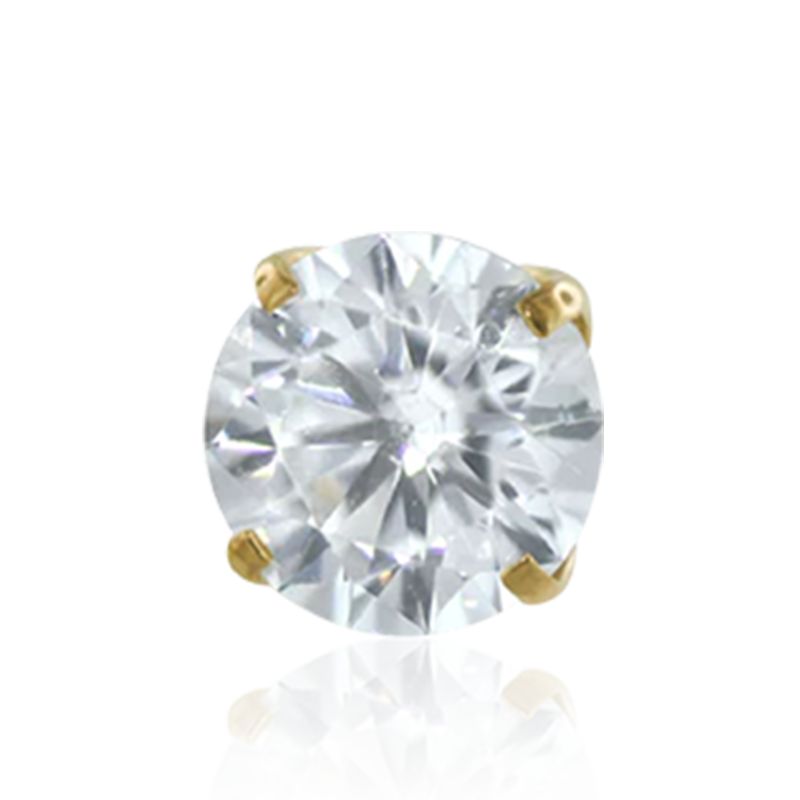 1.5mm Diamond Prong /YG