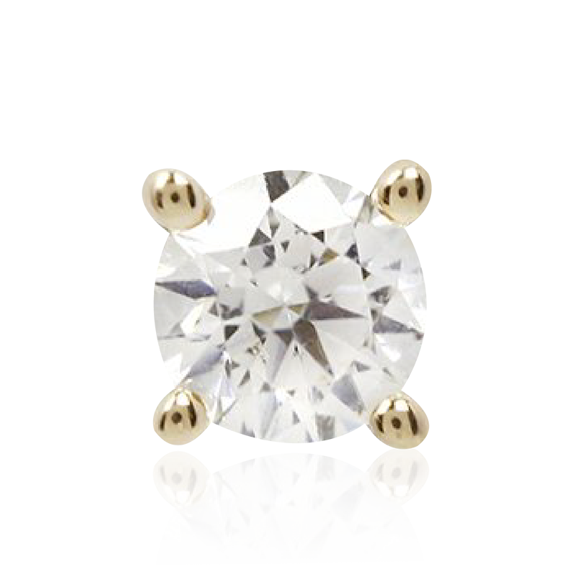 1.5mm Swarovski Crystal Prong /YG