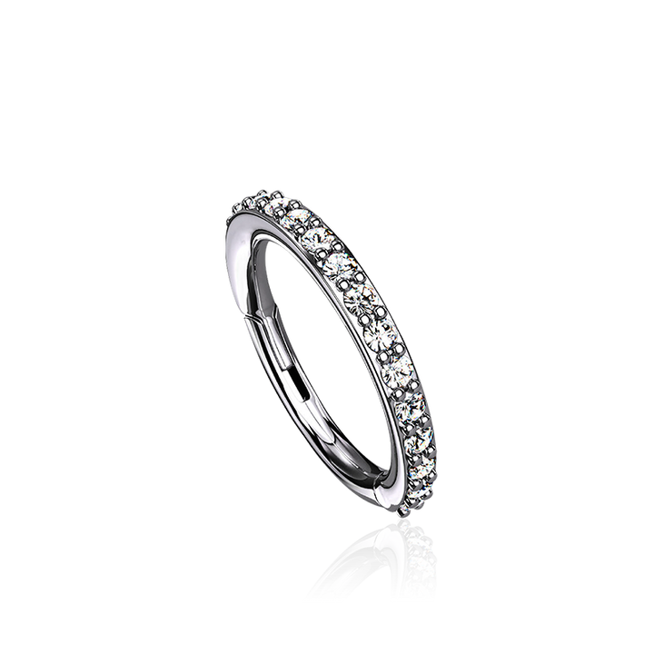 PB 1.2/6mm Eternity CZ Clicker /WG