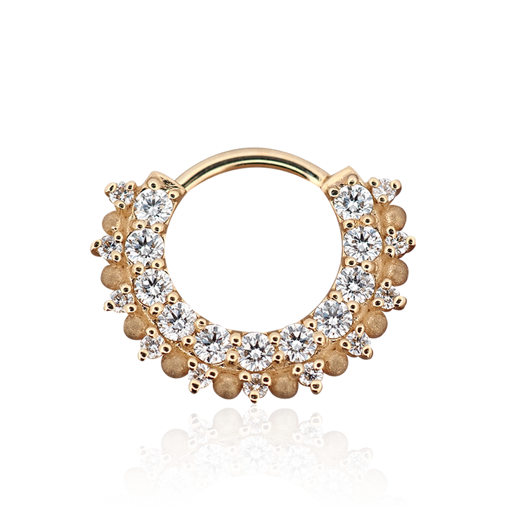 Horizon Ring CZ  /YG