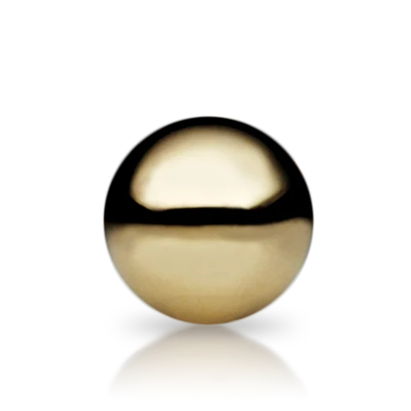 2.5mm Ball Threaded Stud /YG