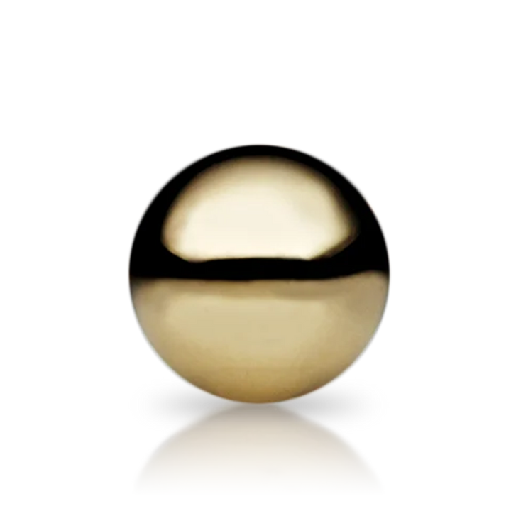 2.5mm Ball Threaded Stud /YG