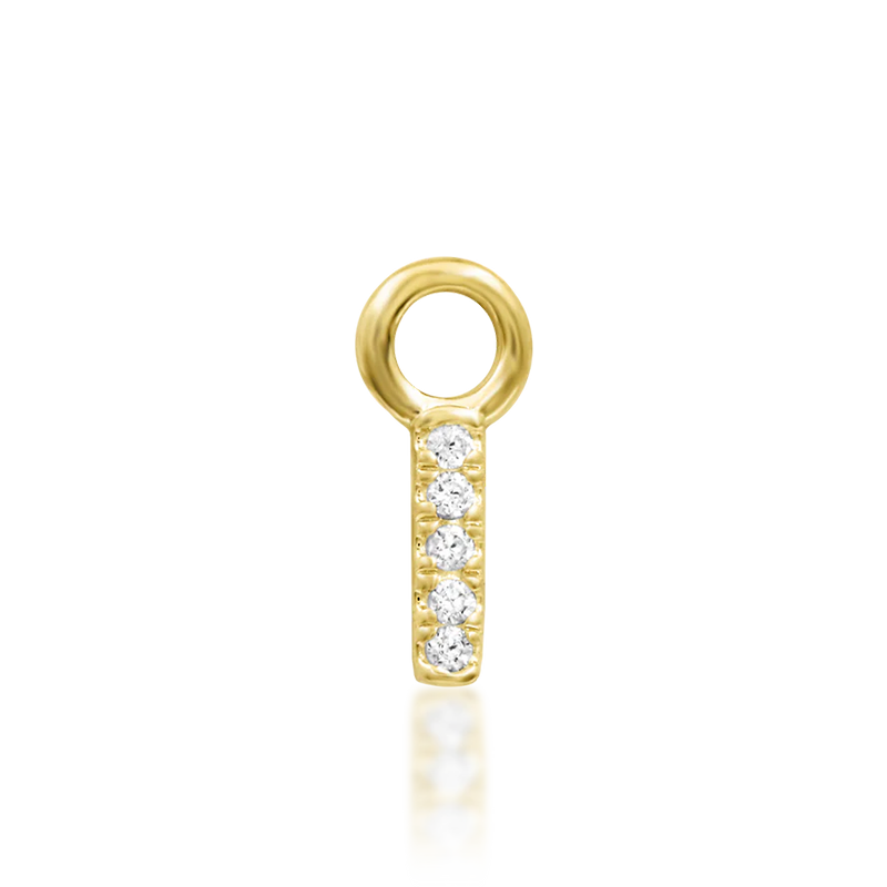 Spotlight CZ Charm /YG