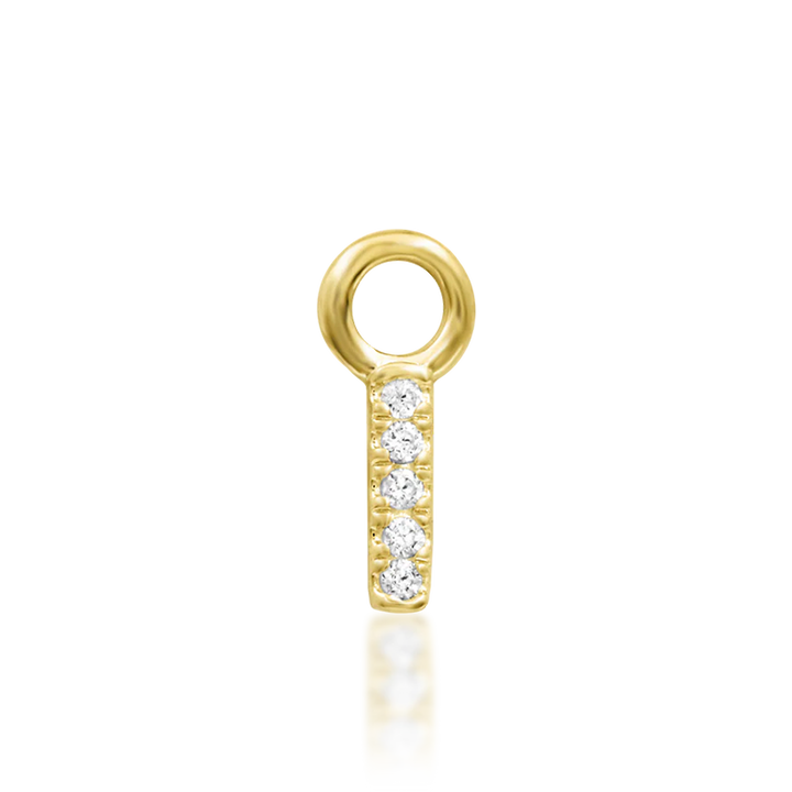Spotlight CZ Charm /YG