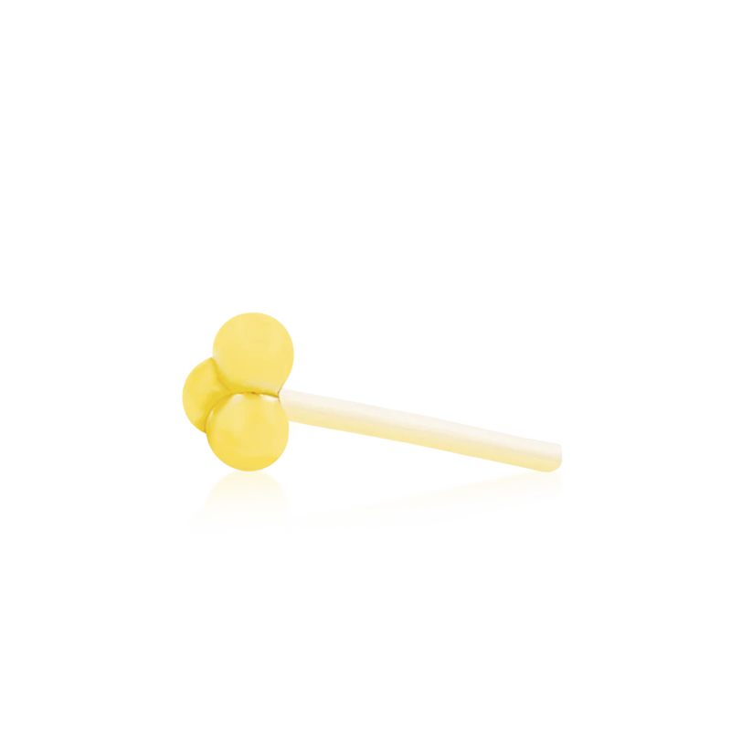 Gold Tri-Bead /YG