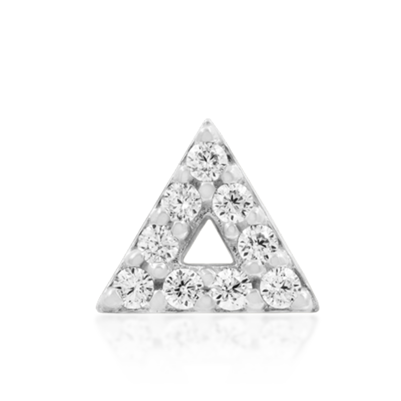 Gold Triangle CZ /WG