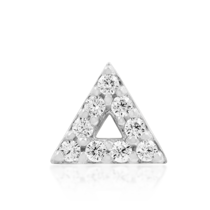 Gold Triangle CZ /WG