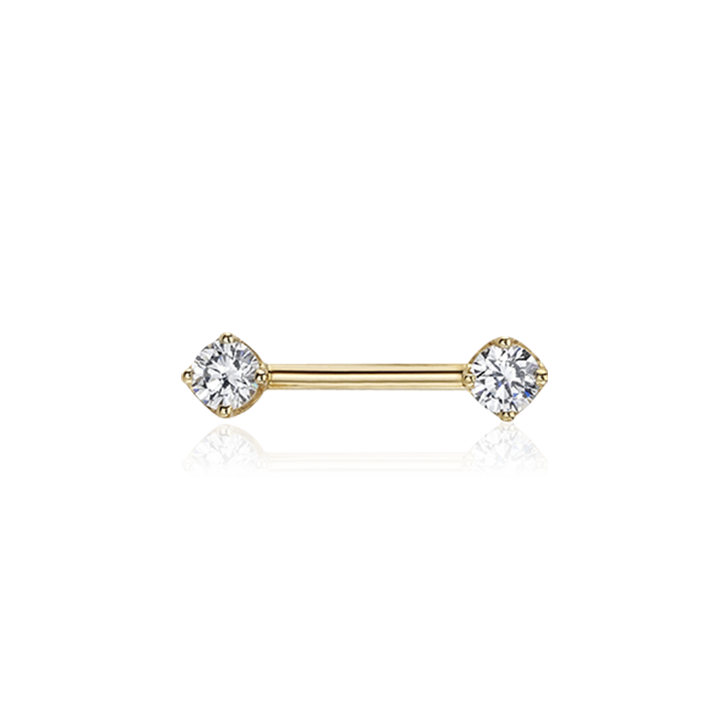 12mm Prong Bell CZ /YG