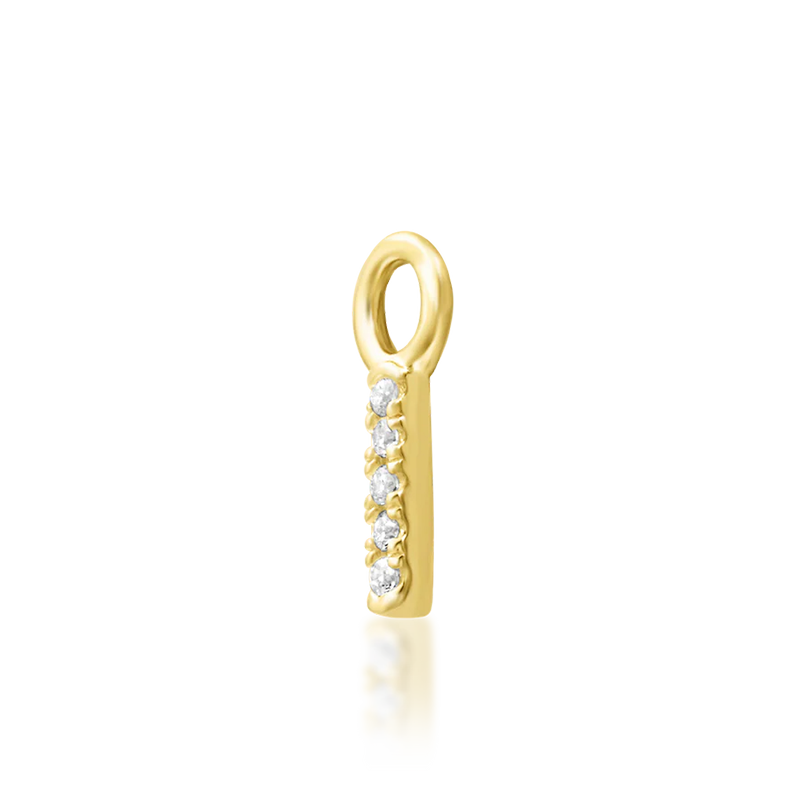 Spotlight CZ Charm /YG