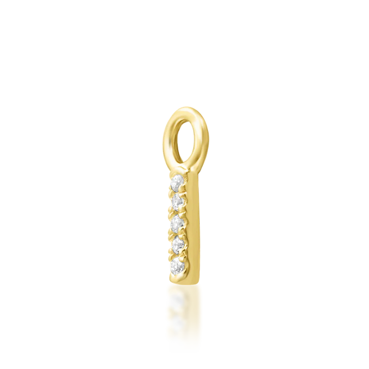 Spotlight CZ Charm /YG