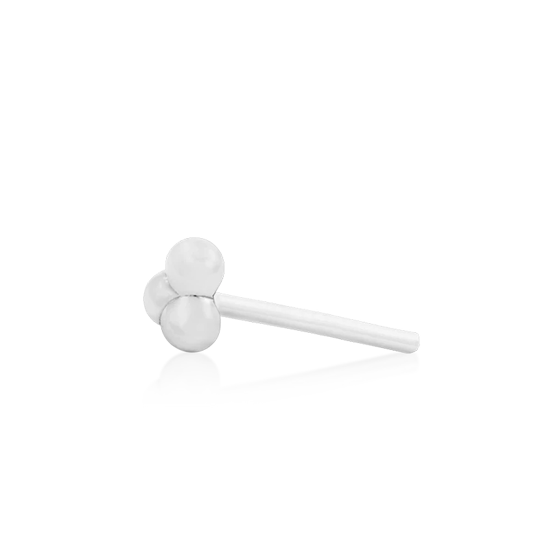 Gold Tri-Bead /WG