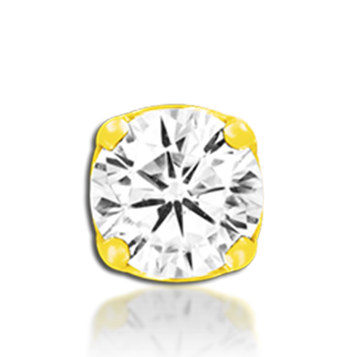 2mm Prong Set CZ /YG