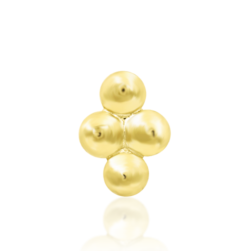 Beaded Diamond /YG