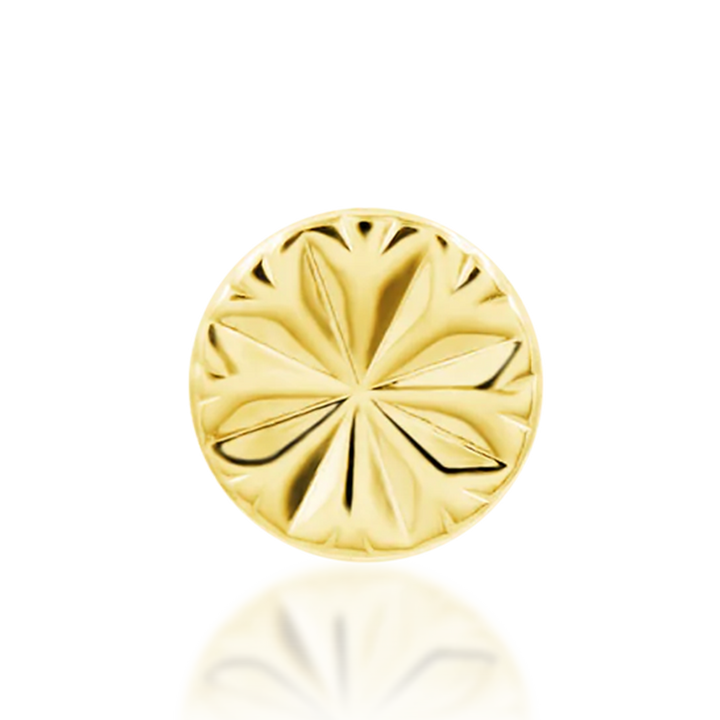 2.5mm Engraved Disk /YG