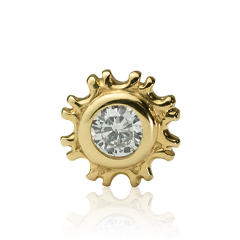 Firenze Diamond Threaded End /YG