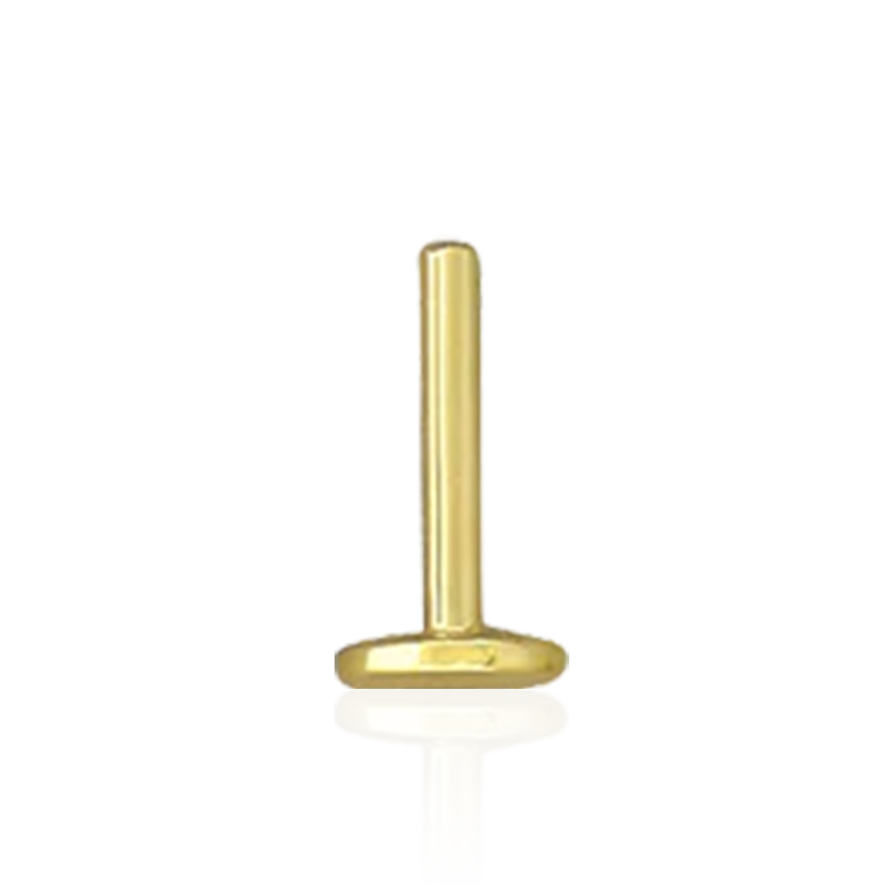 BVLA Threaded Labret Post /YG