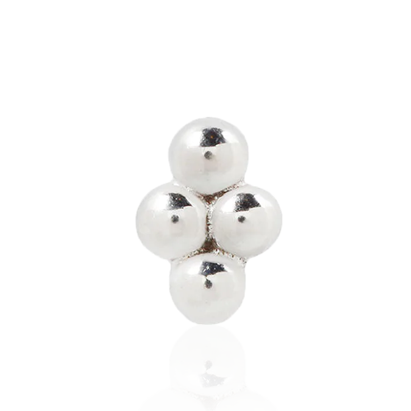 Mini 4 Bead Cluster /WG