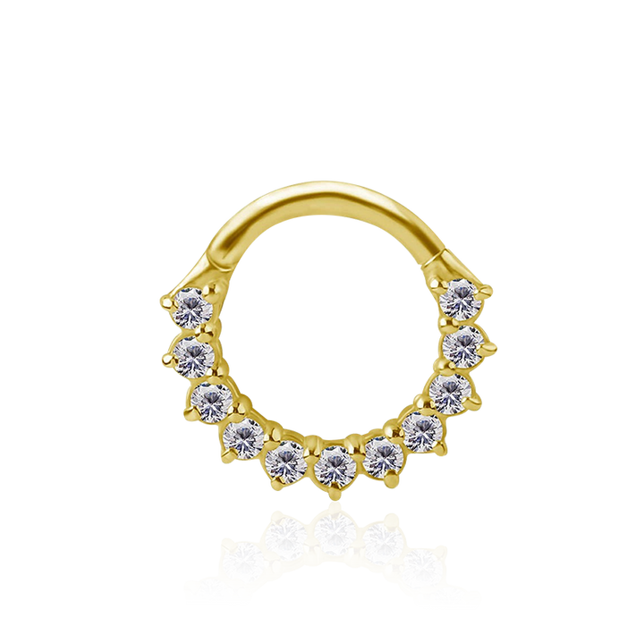 PB 1.2/8mm Serenity CZ Clicker /YG