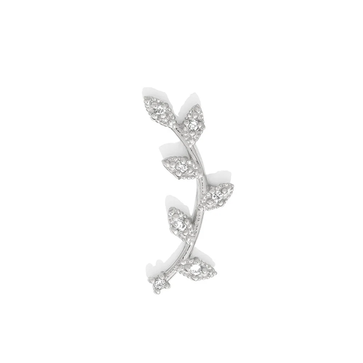Wisteria CZ Pin /WG