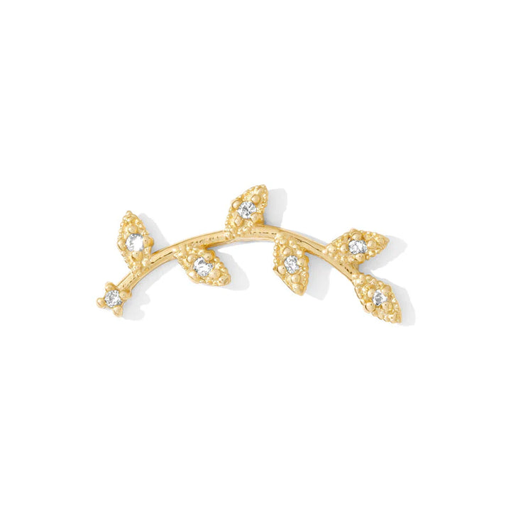 Wisteria Diamond Pin /YG
