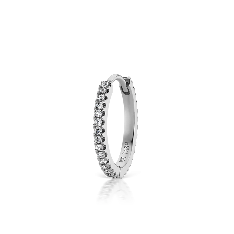 11mm Diamond Eternity Ring /WG