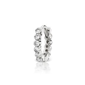 6.5mm Diamond Set Invisible Eternity /WG