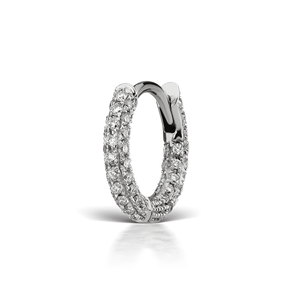 6.5mm Diamond Five Row Pavé Ring /WG