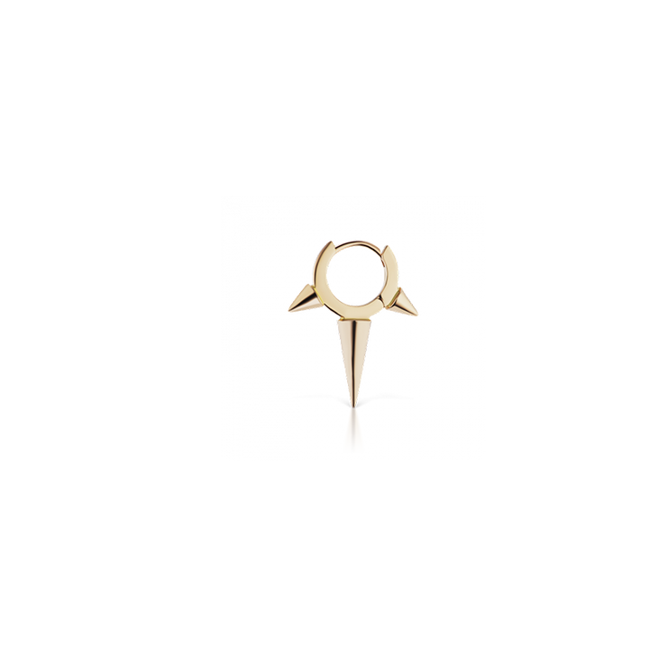 6.5mm Triple Long Spike Clicker /YG
