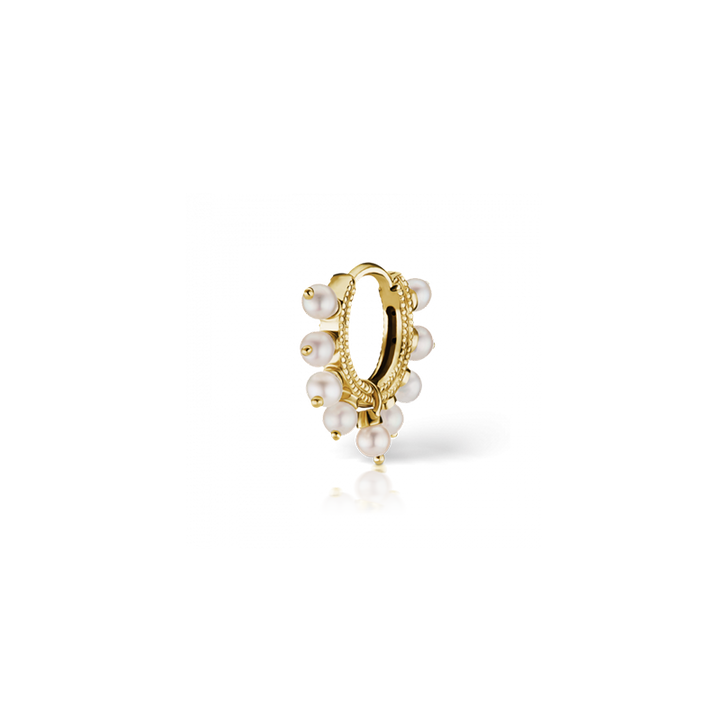 6.5mm Pearl Coronet Ring /YG