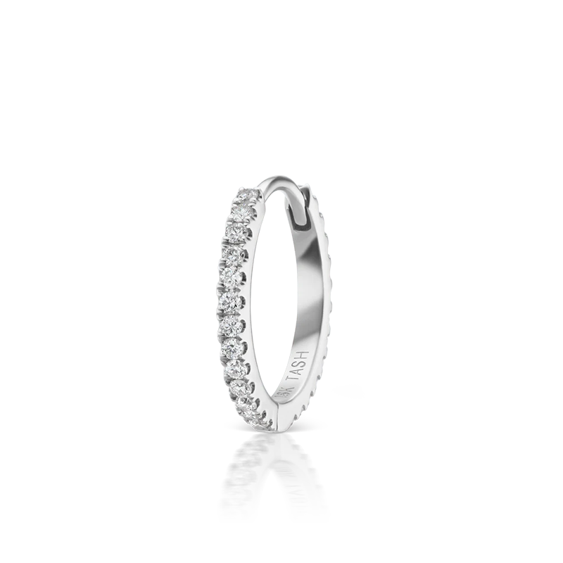 9.5mm Diamond Eternity Ring /WG